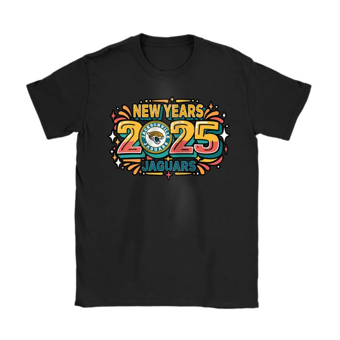 Jacksonville Jaguars Happy New Year NFL Gift For Fan Unisex T-Shirt Cotton Tee TAT22668