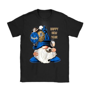 Kansas City Royals Happy New Year MLB Gift For Fan Cute Gnomes Unisex T-Shirt Cotton Tee TAT22690