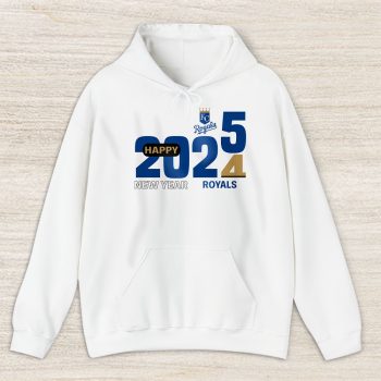 Kansas City Royals Happy New Year MLB Gift For Fan Hello 2025 Unisex Hoodie TAH22686
