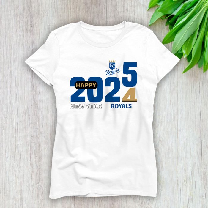 Kansas City Royals Happy New Year MLB Gift For Fan Hello 2025 Unisex Sweatshirt TAS22686