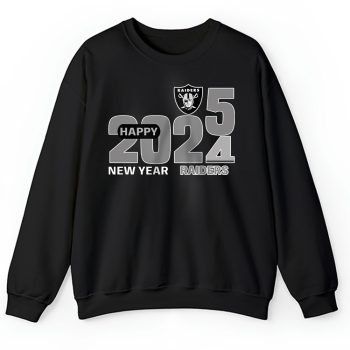Las Vegas Raiders Blazing New Year NFL Gift For Fan Hello 2025 Unisex Sweatshirt TAS22748