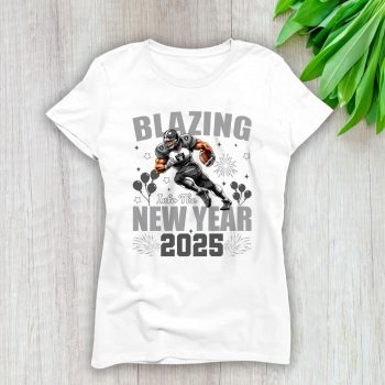 Las Vegas Raiders Blazing New Year NFL Gift For Fan Hello 2025 Unisex Sweatshirt TAS22760