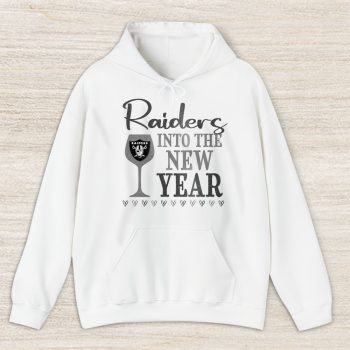 Las Vegas Raiders Happy New Year NFL Gift For Fan Cheers To A New Year Unisex Hoodie TAH22751