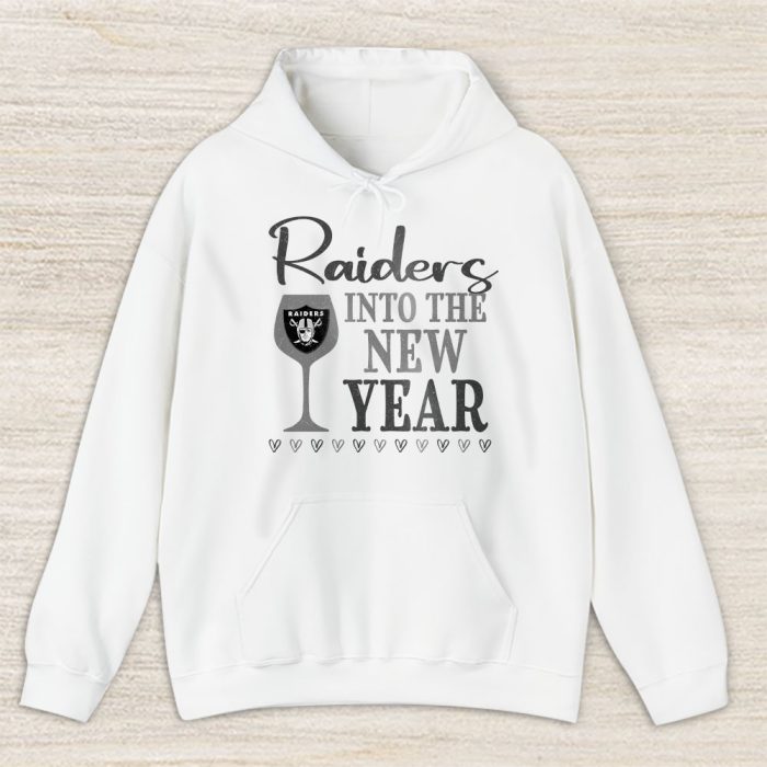 Las Vegas Raiders Happy New Year NFL Gift For Fan Cheers To A New Year Unisex Hoodie TAH22751