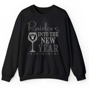 Las Vegas Raiders Happy New Year NFL Gift For Fan Cheers To A New Year Unisex Sweatshirt TAS22751