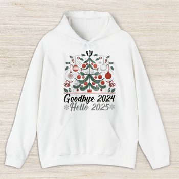 Las Vegas Raiders Happy New Year NFL Gift For Fan Goodbye 2024 Hello 2025 Unisex Hoodie TAH22749