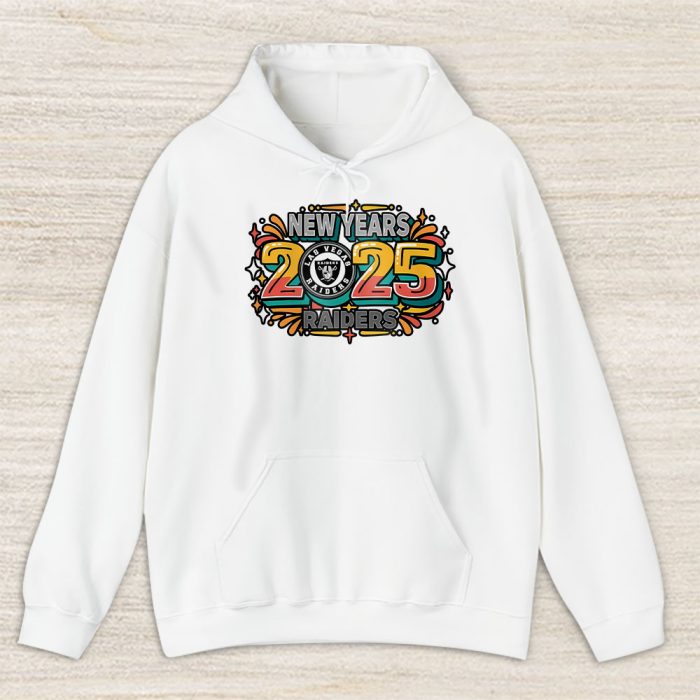 Las Vegas Raiders Happy New Year NFL Gift For Fan Unisex Hoodie TAH22757