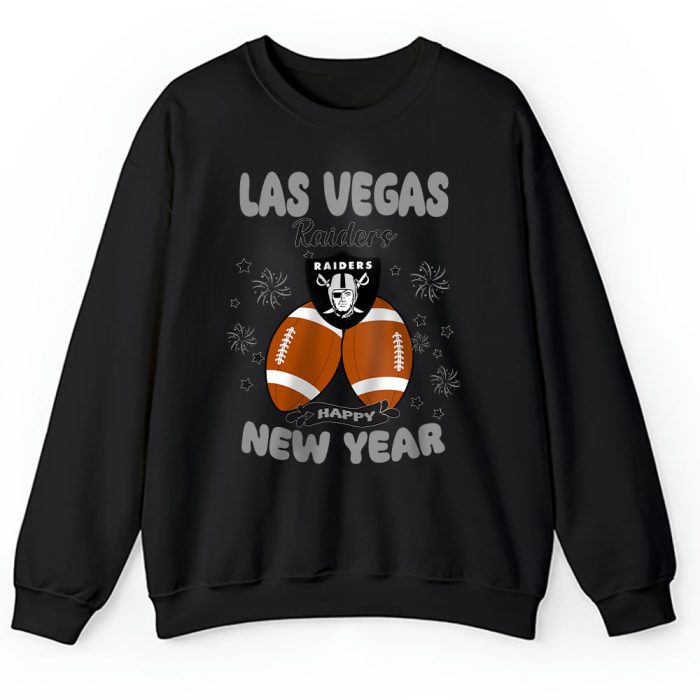 Las Vegas Raiders Happy New Year NFL Gift For Fan Unisex Sweatshirt TAS22754
