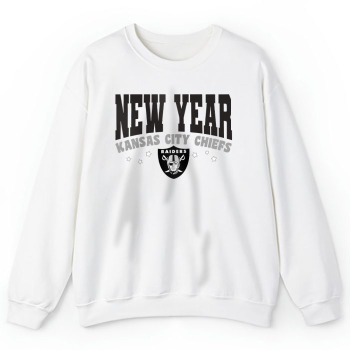 Las Vegas Raiders Happy New Years NFL Gift For Fan Unisex Sweatshirt TAS22755