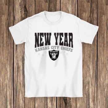 Las Vegas Raiders Happy New Years NFL Gift For Fan Unisex T-Shirt Cotton Tee TAT22755