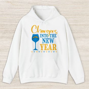 Los Angeles Chargers Happy New Year NFL Gift For Fan Cheers To A New Year Unisex Hoodie TAH22702