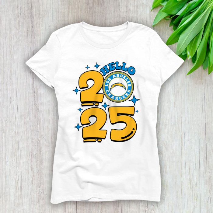 Los Angeles Chargers Happy New Year NFL Gift For Fan Hello 2025 Unisex Sweatshirt TAS22703