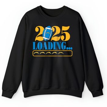 Los Angeles Chargers Happy New Year NFL Loading 2025 Gift For Fan Unisex Sweatshirt TAS22707