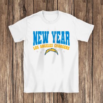 Los Angeles Chargers Happy New Years NFL Gift For Fan Unisex T-Shirt Cotton Tee TAT22706