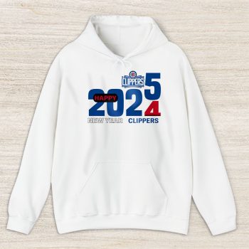 Los Angeles Clippers Happy New Year NBA Gift For Fan Hello 2025 Unisex Hoodie TAH22712