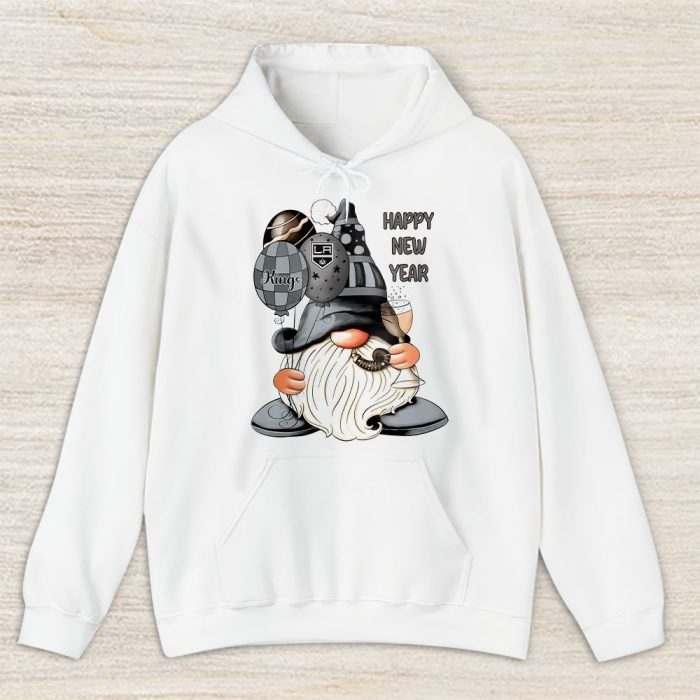 Los Angeles Kings Happy New Year NHL Gift For Fan Cute Gnomes Unisex Hoodie TAH22726