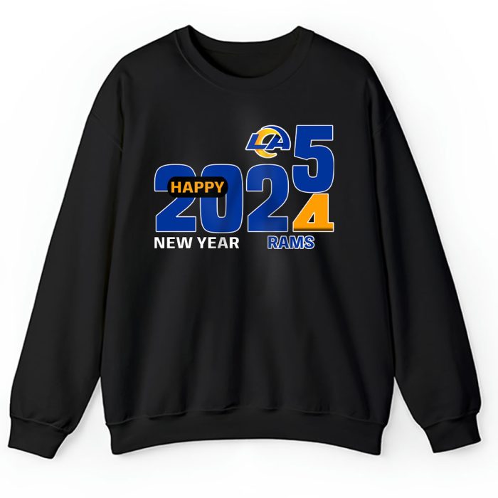 Los Angeles Rams Blazing New Year NFL Gift For Fan Hello 2025 Unisex Sweatshirt TAS22734