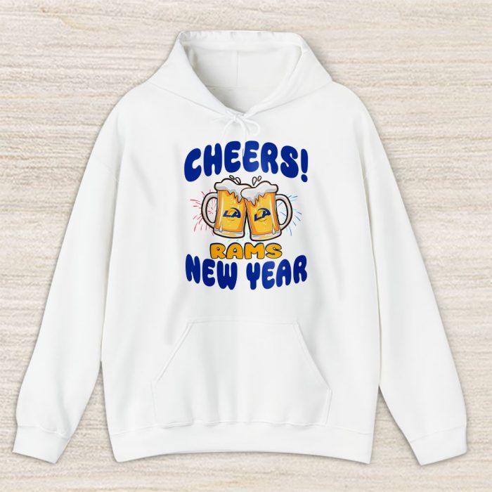 Los Angeles Rams Happy New Year NFL Gift For Fan Cheers 2025 Unisex Hoodie TAH22733