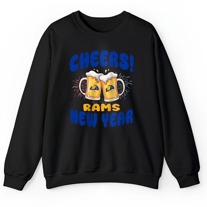 Los Angeles Rams Happy New Year NFL Gift For Fan Cheers 2025 Unisex Sweatshirt TAS22733