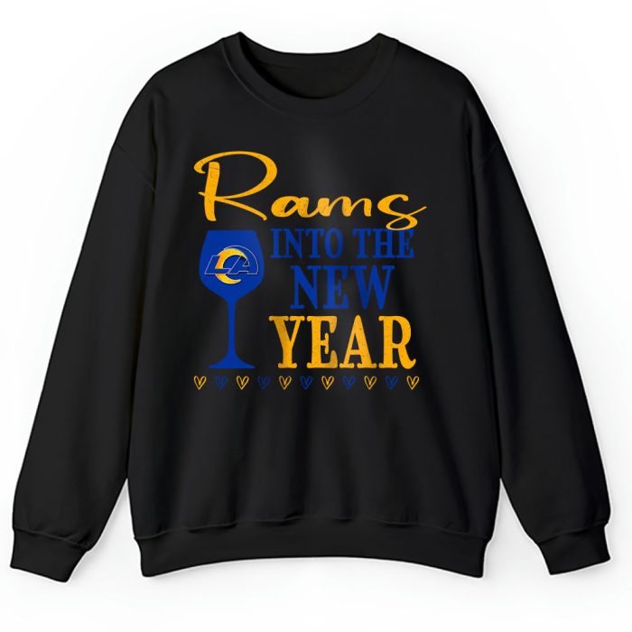 Los Angeles Rams Happy New Year NFL Gift For Fan Cheers To A New Year Unisex Sweatshirt TAS22737