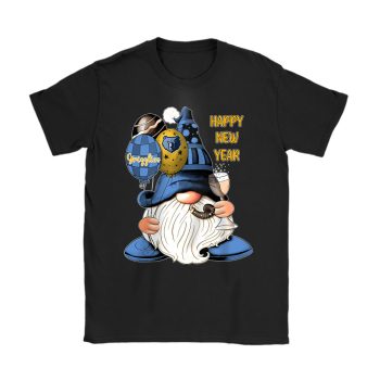 Memphis Grizzlies Happy New Year NBA Gift For Fan Cute Gnomes Unisex T-Shirt Cotton Tee TAT22774