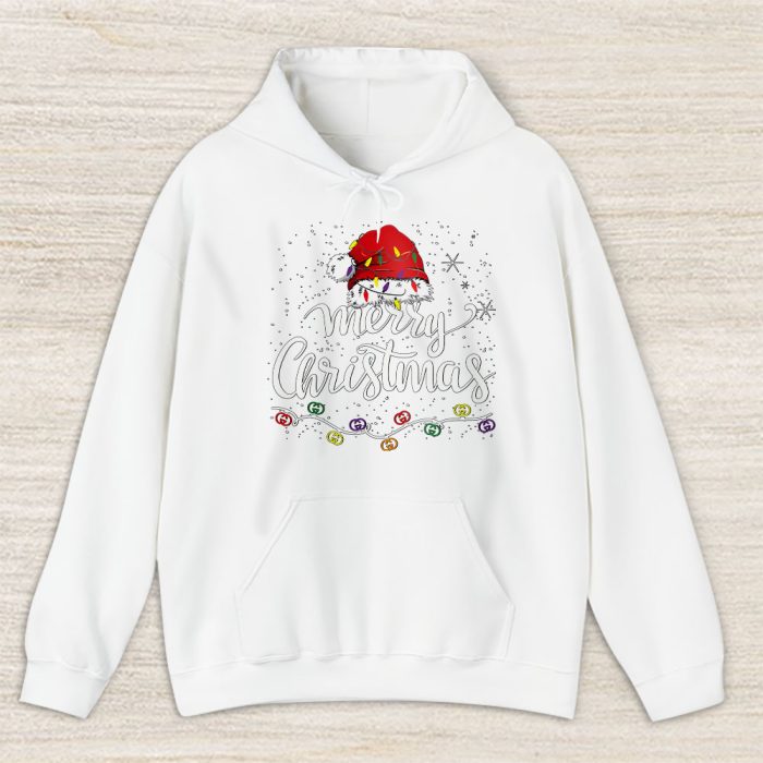 Merry Christmas Lights Red Santa Hat Xmas Gucci Unisex Hoodie TAH22118
