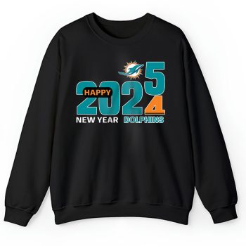 Miami Dolphins Blazing New Year NFL Gift For Fan Hello 2025 Unisex Sweatshirt TAS22777
