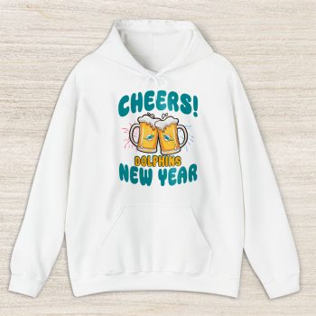 Miami Dolphins Happy New Year NFL Gift For Fan Cheers 2025 Unisex Hoodie TAH22776