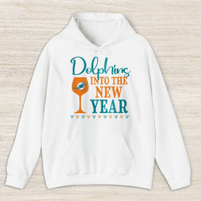 Miami Dolphins Happy New Year NFL Gift For Fan Cheers To A New Year Unisex Hoodie TAH22780