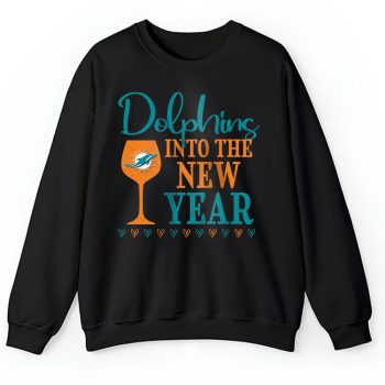 Miami Dolphins Happy New Year NFL Gift For Fan Cheers To A New Year Unisex Sweatshirt TAS22780