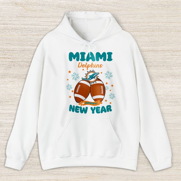 Miami Dolphins Happy New Year NFL Gift For Fan Unisex Hoodie TAH22783