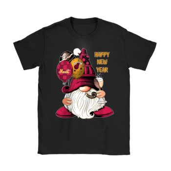 Miami Heat Happy New Year NBA Gift For Fan Cute Gnomes Unisex T-Shirt Cotton Tee TAT22793
