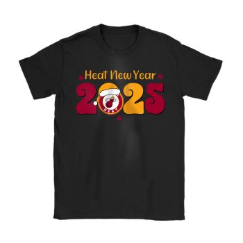 Miami Heat Happy New Year NBA Gift For Fan Unisex T-Shirt Cotton Tee TAT22792