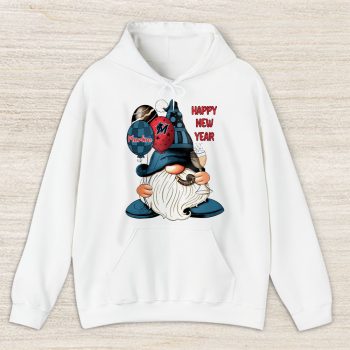 Miami Marlins Happy New Year MLB Gift For Fan Cute Gnomes Unisex Hoodie TAH22799