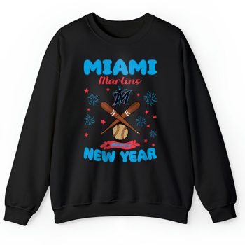 Miami Marlins Happy New Year MLB Gift For Fan Unisex Sweatshirt TAS22798