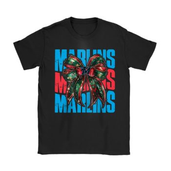 Miami Marlins Merry Christmas MLB Gift For Fan Christmas Funny Unisex T-Shirt Cotton Tee TAT23240