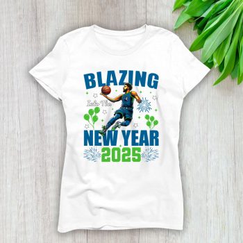 Minnesota Timberwolves Blazing Into The New Year NBA Gift For Fan Hello 2025 Unisex Sweatshirt TAS22830