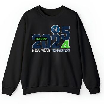 Minnesota Timberwolves Happy New Year NBA Gift For Fan Hello 2025 Unisex Sweatshirt TAS22826