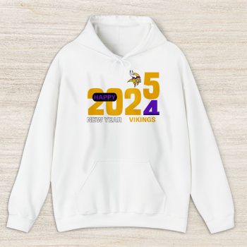 Minnesota Vikings Blazing New Year NFL Gift For Fan Hello 2025 Unisex Hoodie TAH22813