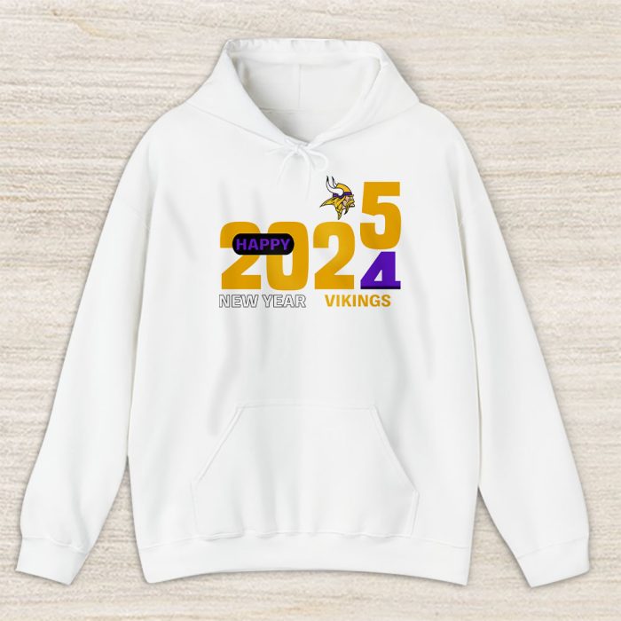 Minnesota Vikings Blazing New Year NFL Gift For Fan Hello 2025 Unisex Hoodie TAH22813