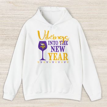 Minnesota Vikings Happy New Year NFL Gift For Fan Cheers To A New Year Unisex Hoodie TAH22816