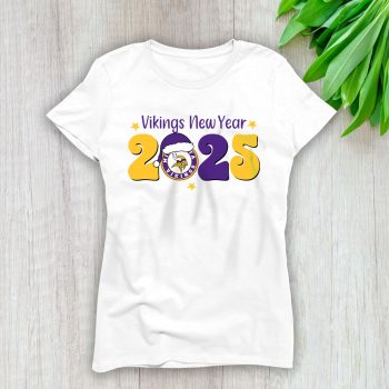 Minnesota Vikings Happy New Year NFL Gift For Fan Hello 2025 Unisex Sweatshirt TAS22818
