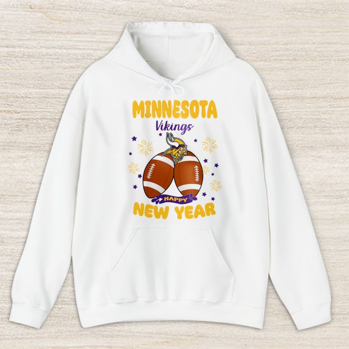 Minnesota Vikings Happy New Year NFL Gift For Fan Unisex Hoodie TAH22819