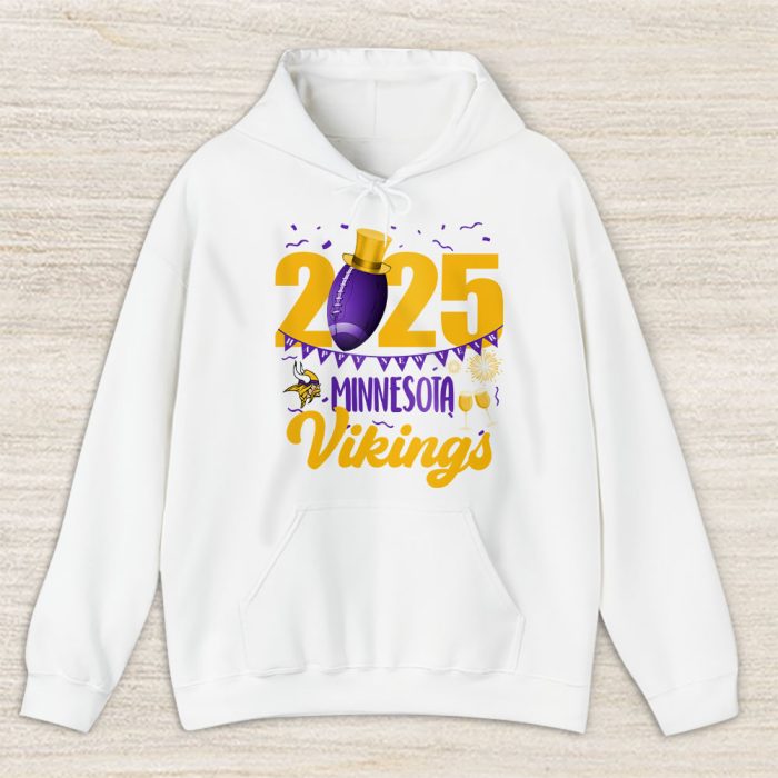 Minnesota Vikings Happy New Year NFL Gift For Fan Unisex Hoodie TAH22823