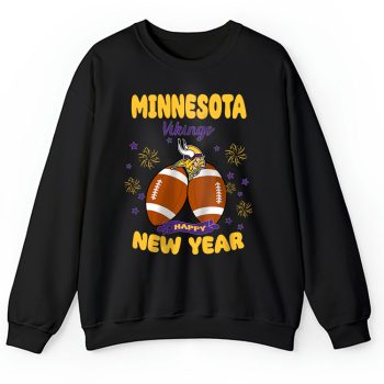 Minnesota Vikings Happy New Year NFL Gift For Fan Unisex Sweatshirt TAS22819