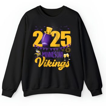 Minnesota Vikings Happy New Year NFL Gift For Fan Unisex Sweatshirt TAS22823