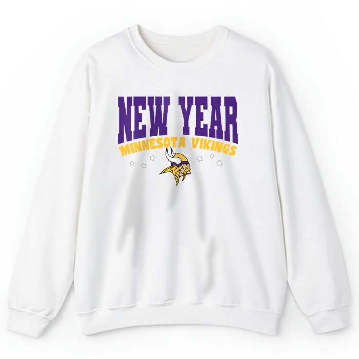 Minnesota Vikings Happy New Years NFL Gift For Fan Unisex Sweatshirt TAS22820