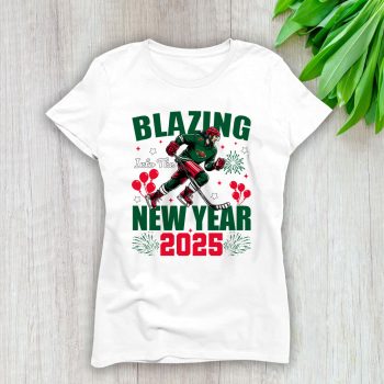 Minnesota Wild Blazing Into The New Year NHL Gift For Fan Hello 2025 Unisex Sweatshirt TAS22841