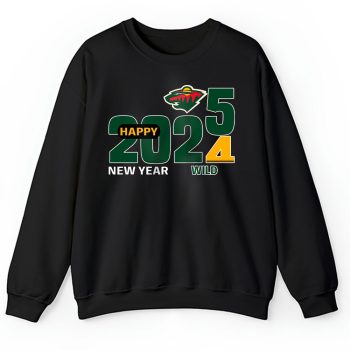 Minnesota Wild Happy New Year NHL Gift For Fan Hello 2025 Unisex Sweatshirt TAS22837