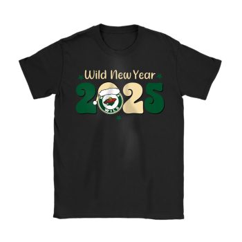 Minnesota Wild Happy New Year NHL Gift For Fan Unisex T-Shirt Cotton Tee TAT22839